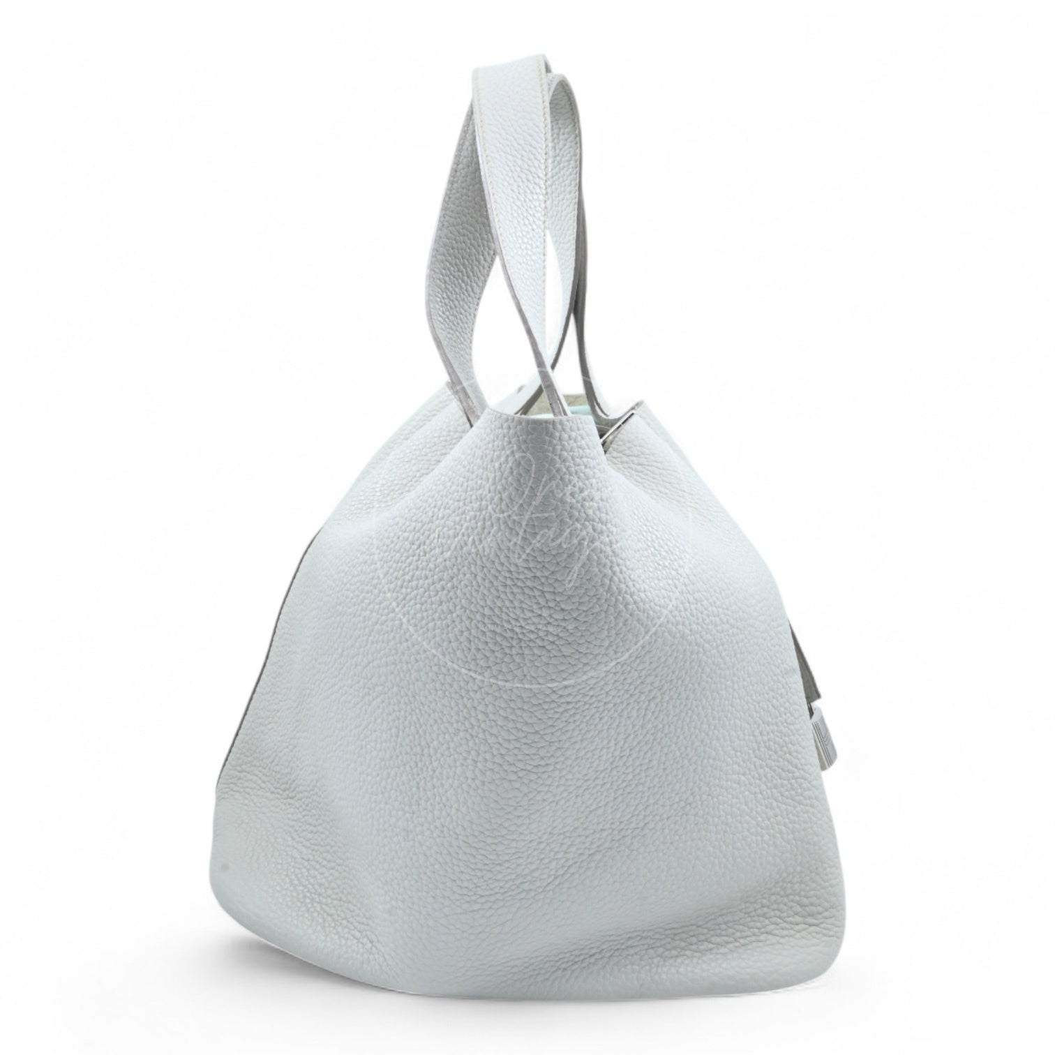 Hermes Picotin 26 TC PHW Gray Square D