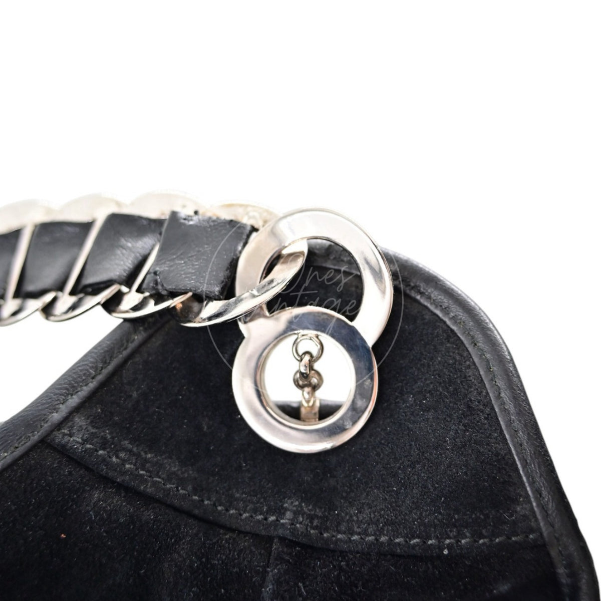 Christian Dior 42 Lambskin Jazz Club Shoulder Bag SHW Black