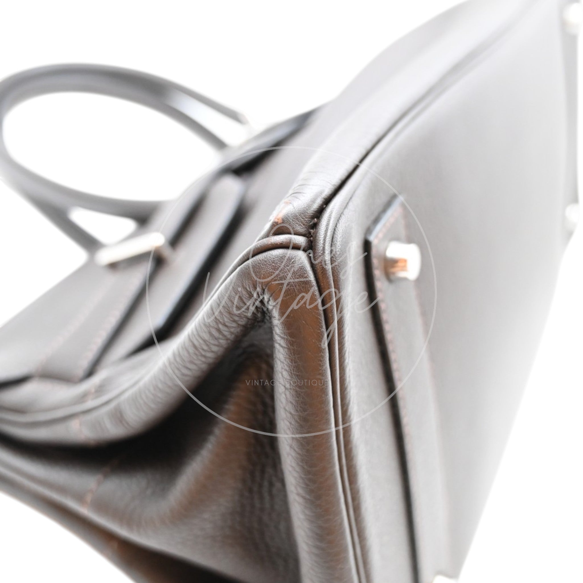Hermes Shoulder Birkin 42 JPG PHW Mocca Square J
