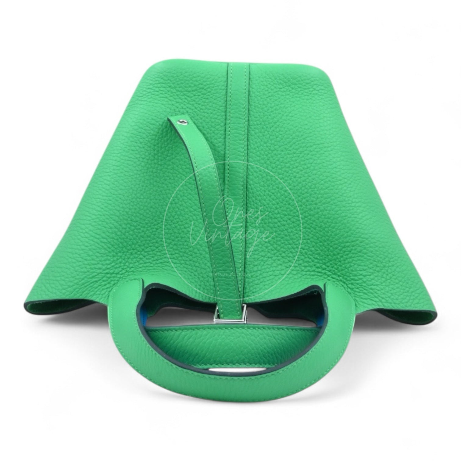 Hermes Picotin 18 TC PHW Green Stamp U