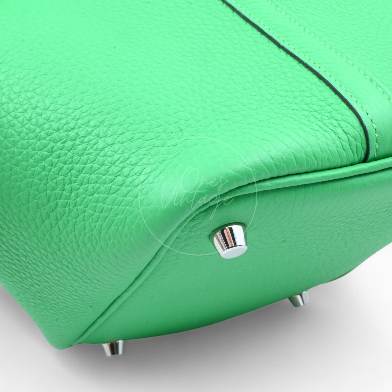 Hermes Picotin 18 TC PHW Green Stamp U