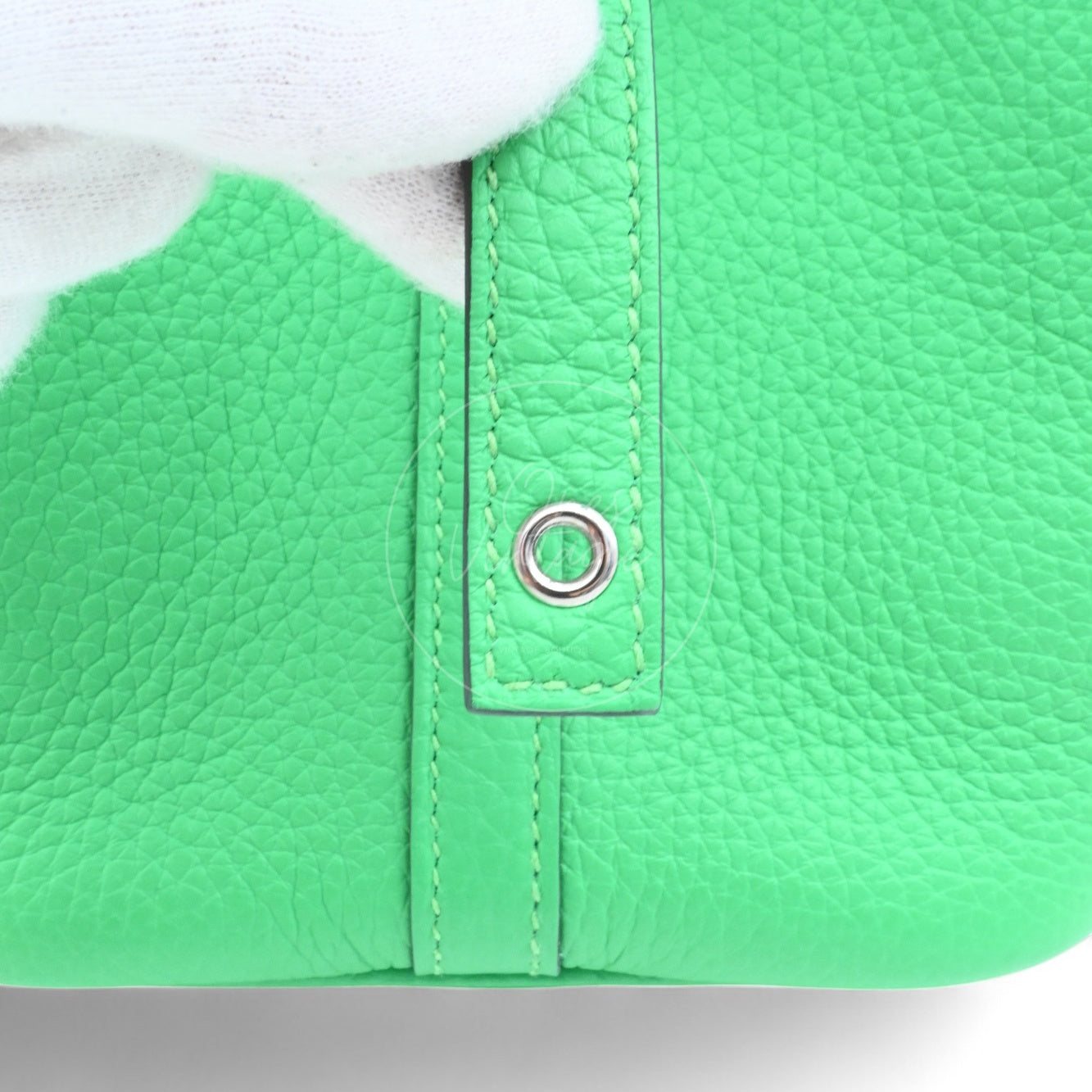 Hermes Picotin 18 TC PHW Green Stamp U
