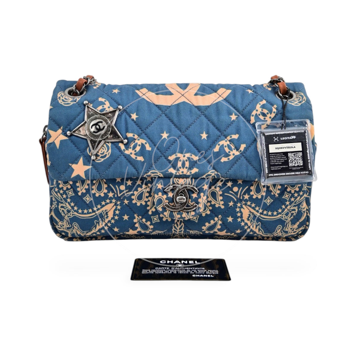 Chanel Paris Dallas Metiers D'art Medium Classic Flap Shoulder Bag Series 19