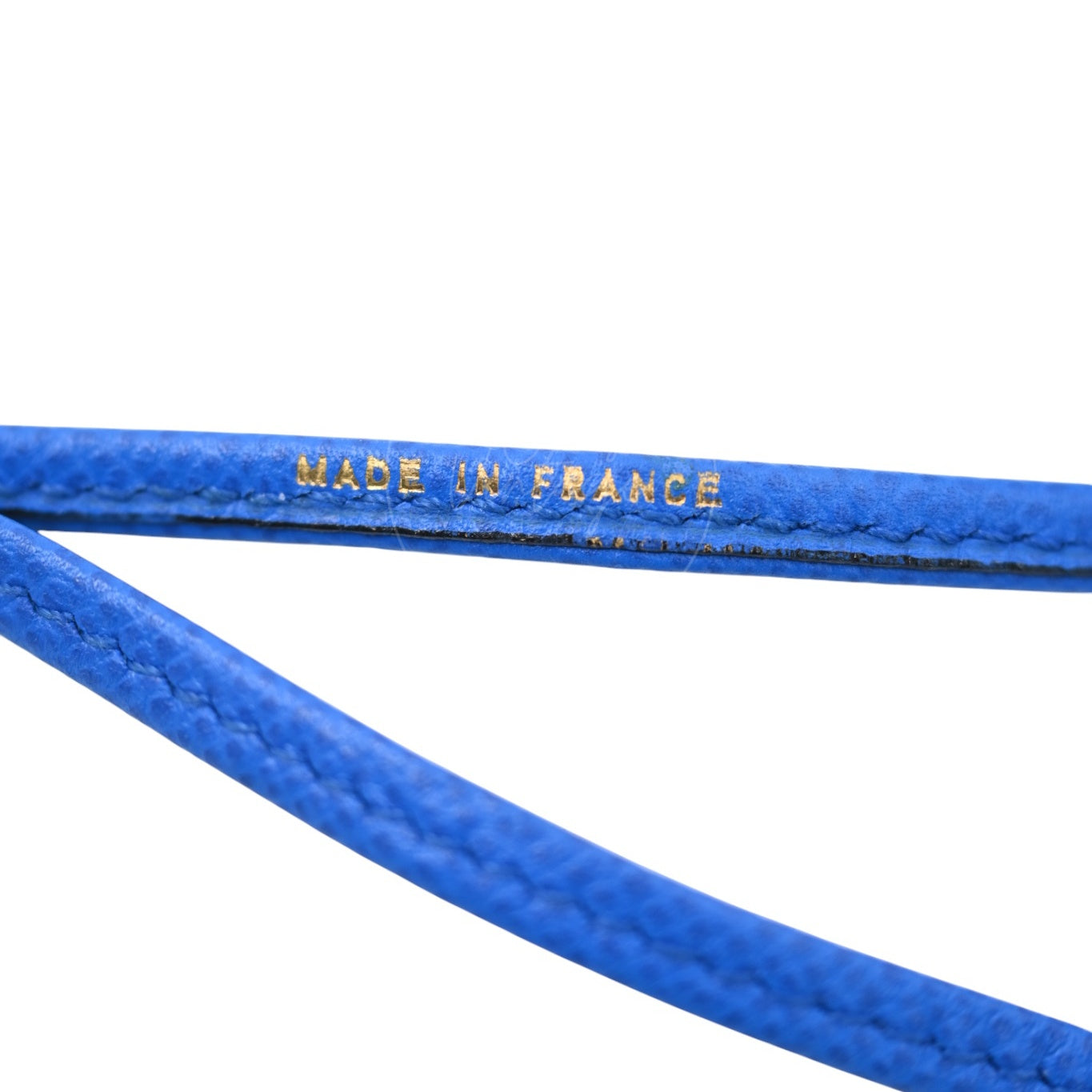 Hermes Wood Whistle Deep Blue Necklace