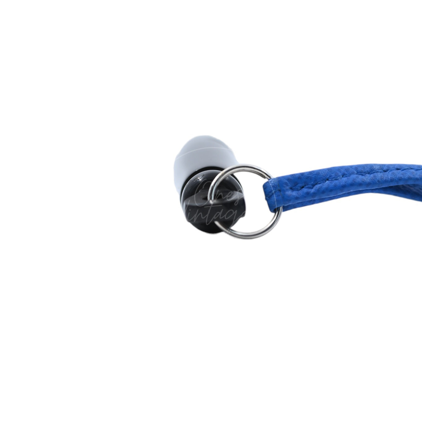 Hermes Wood Whistle Deep Blue Necklace