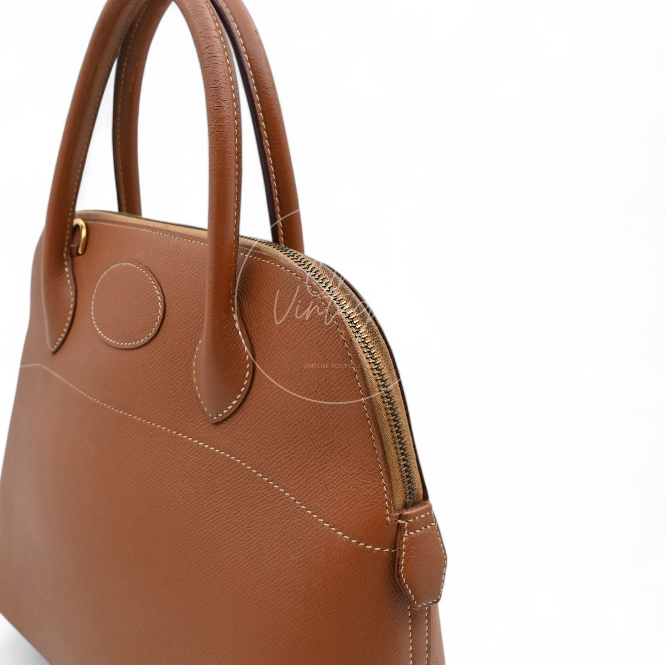 Hermes Bolide 31 Epsom GHW Gold Circle Y