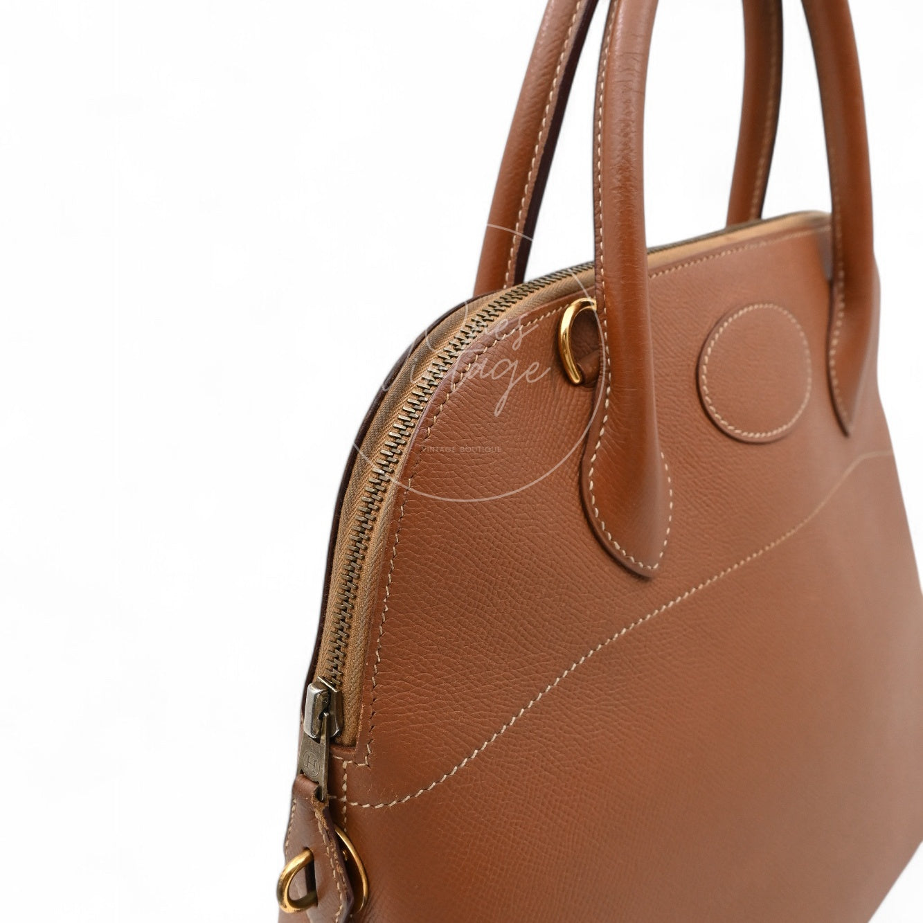 Hermes Bolide 31 Epsom GHW Gold Circle Y