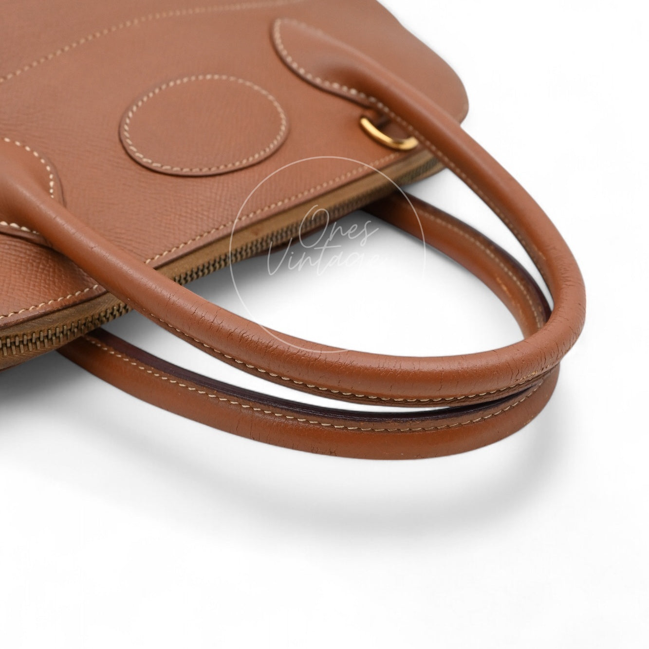 Hermes Bolide 31 Epsom GHW Gold Circle Y