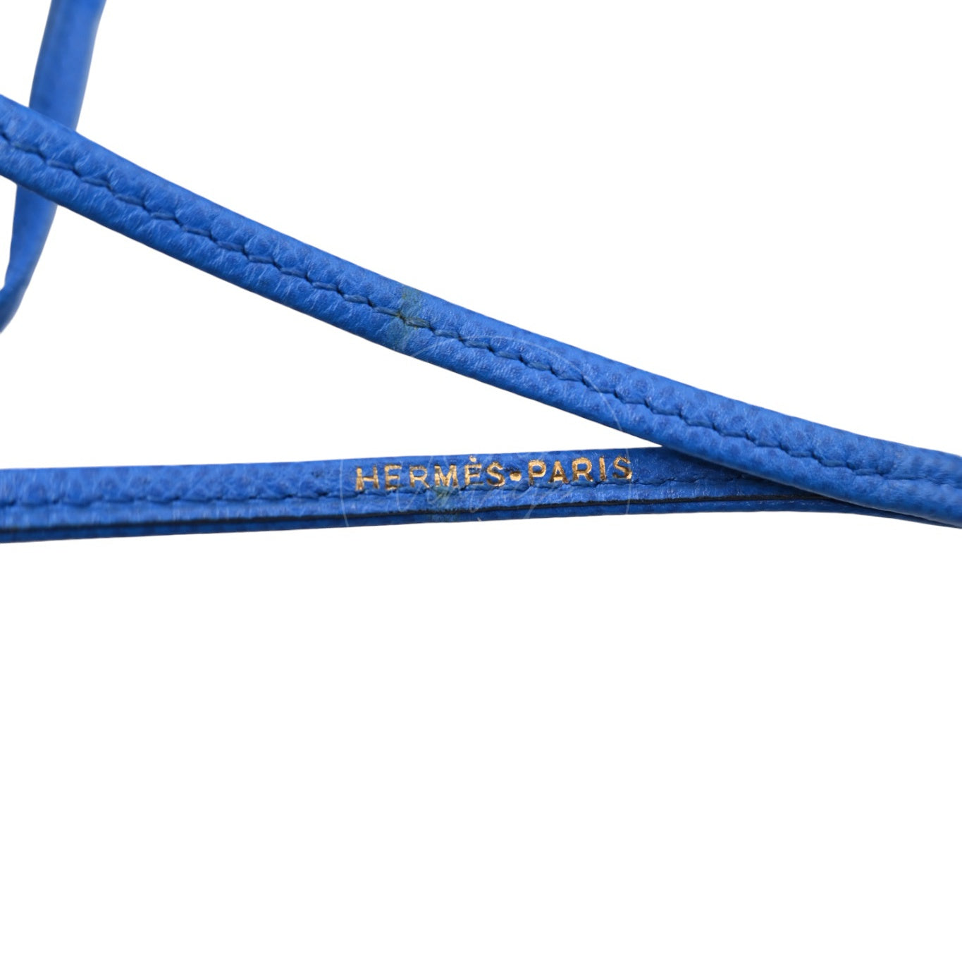 Hermes Wood Whistle Deep Blue Necklace