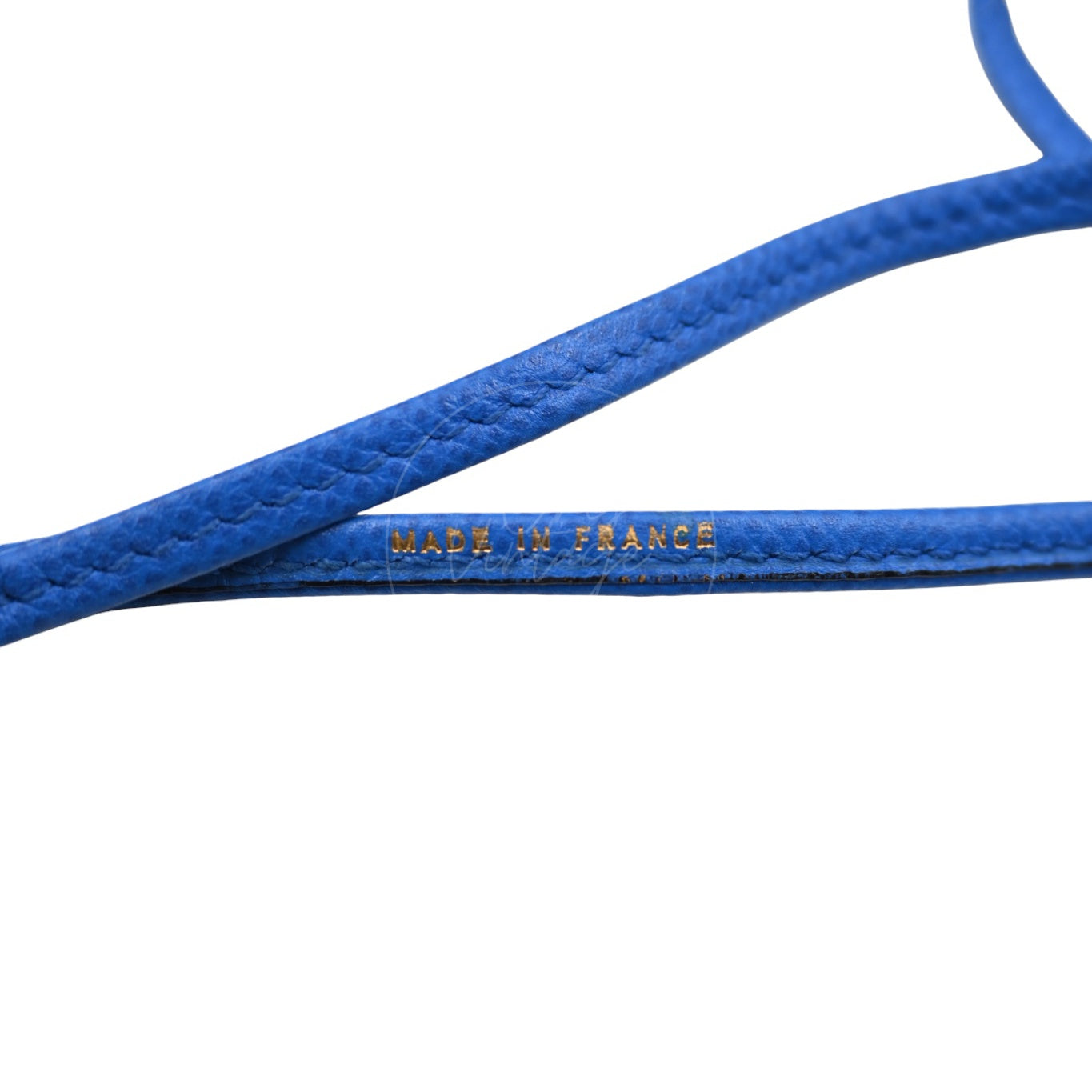 Hermes Wood Whistle Deep Blue Necklace