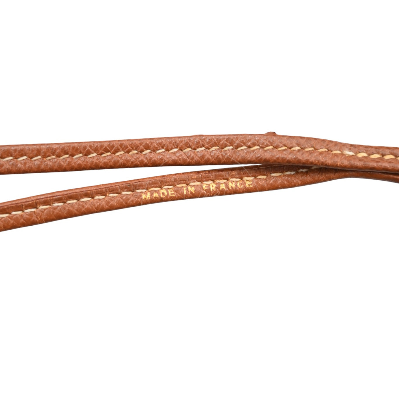 Hermes Wood Whistle Brown Necklace