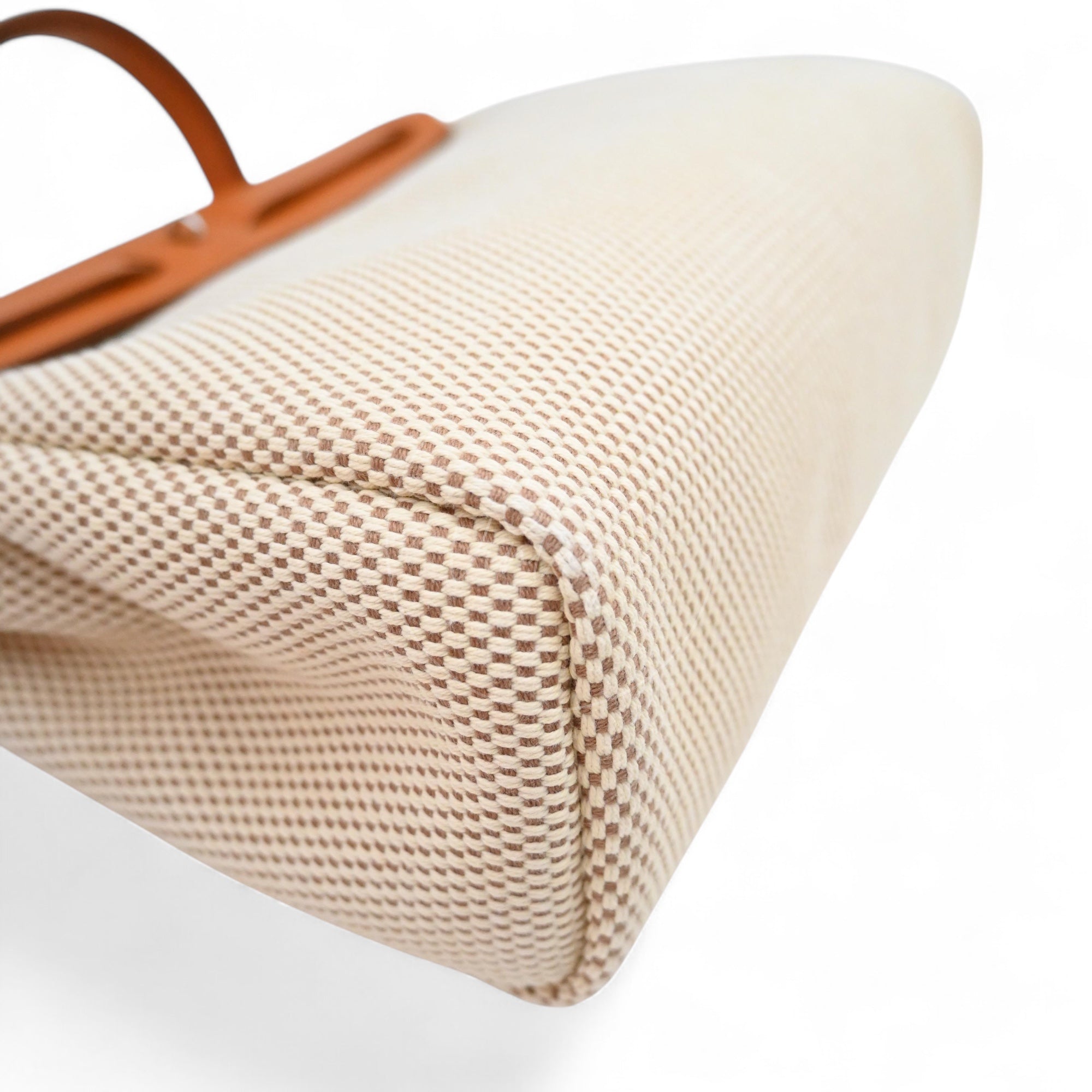 Hermes Herbag Zip 31 Vache Hunter/ Criss Viking PHW Beige Natural Square G