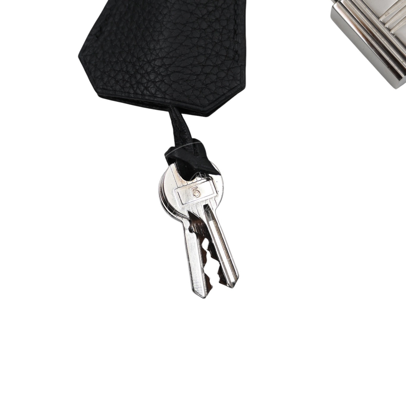 Hermes Birkin Shoulder PHW Black Square J