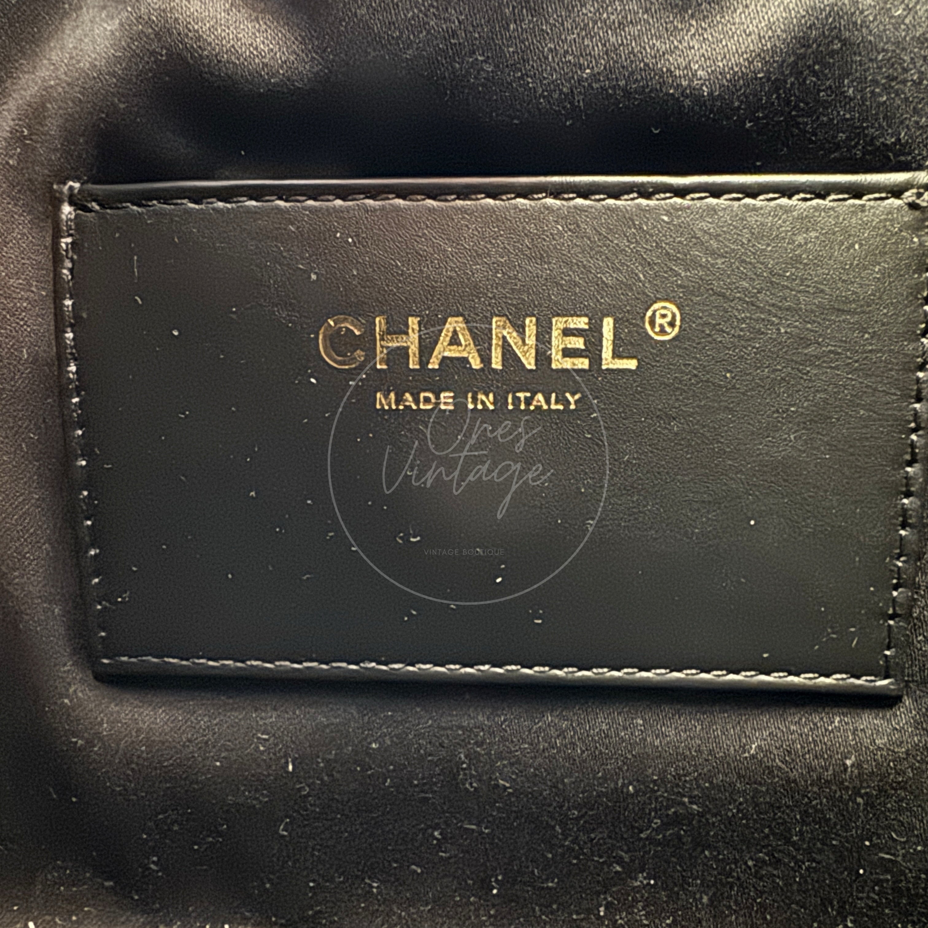 Chanel 25 Small Black Denim Handbag GHW Black 2025