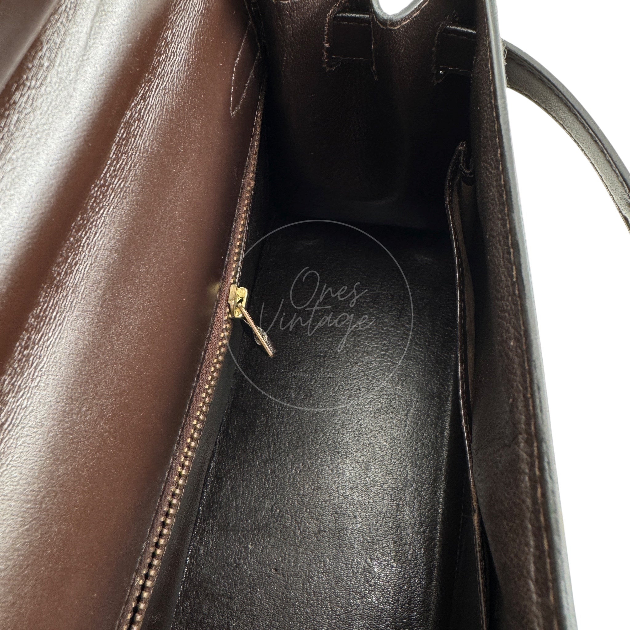 Hermes Kelly 28 Box GHW Ebene Square B