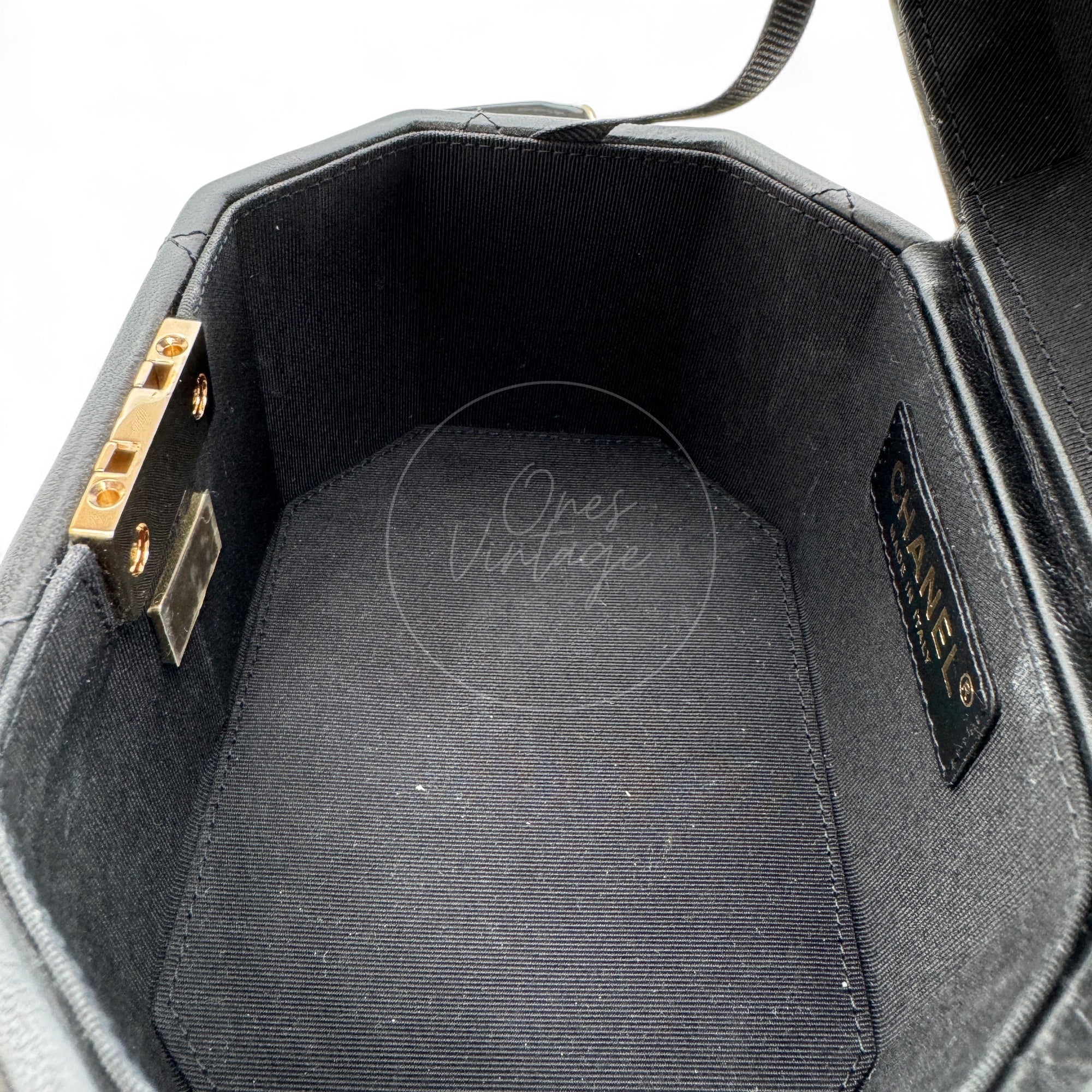 Chanel 2020s CC Vanity Handbag GHW Black