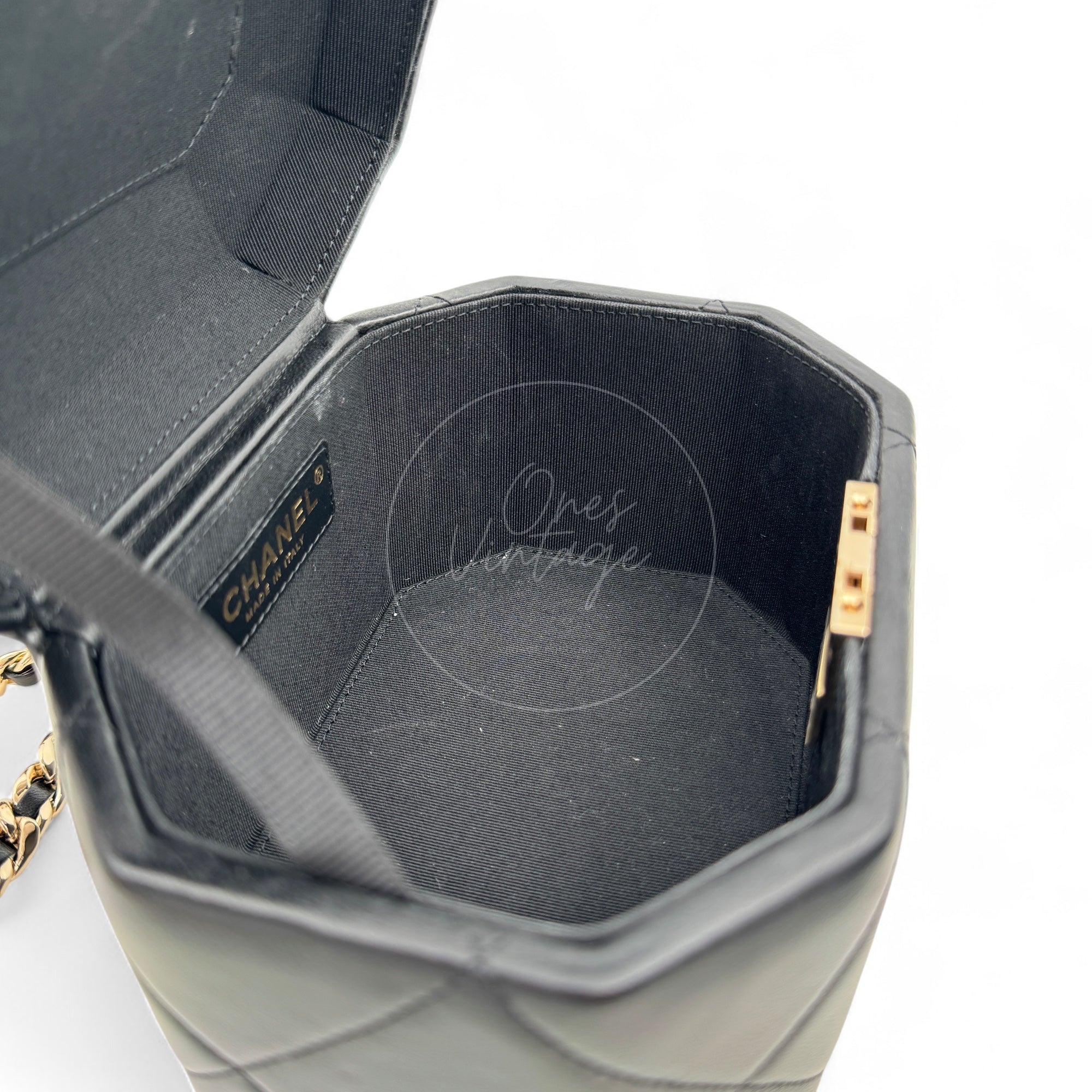 Chanel 2020s CC Vanity Handbag GHW Black