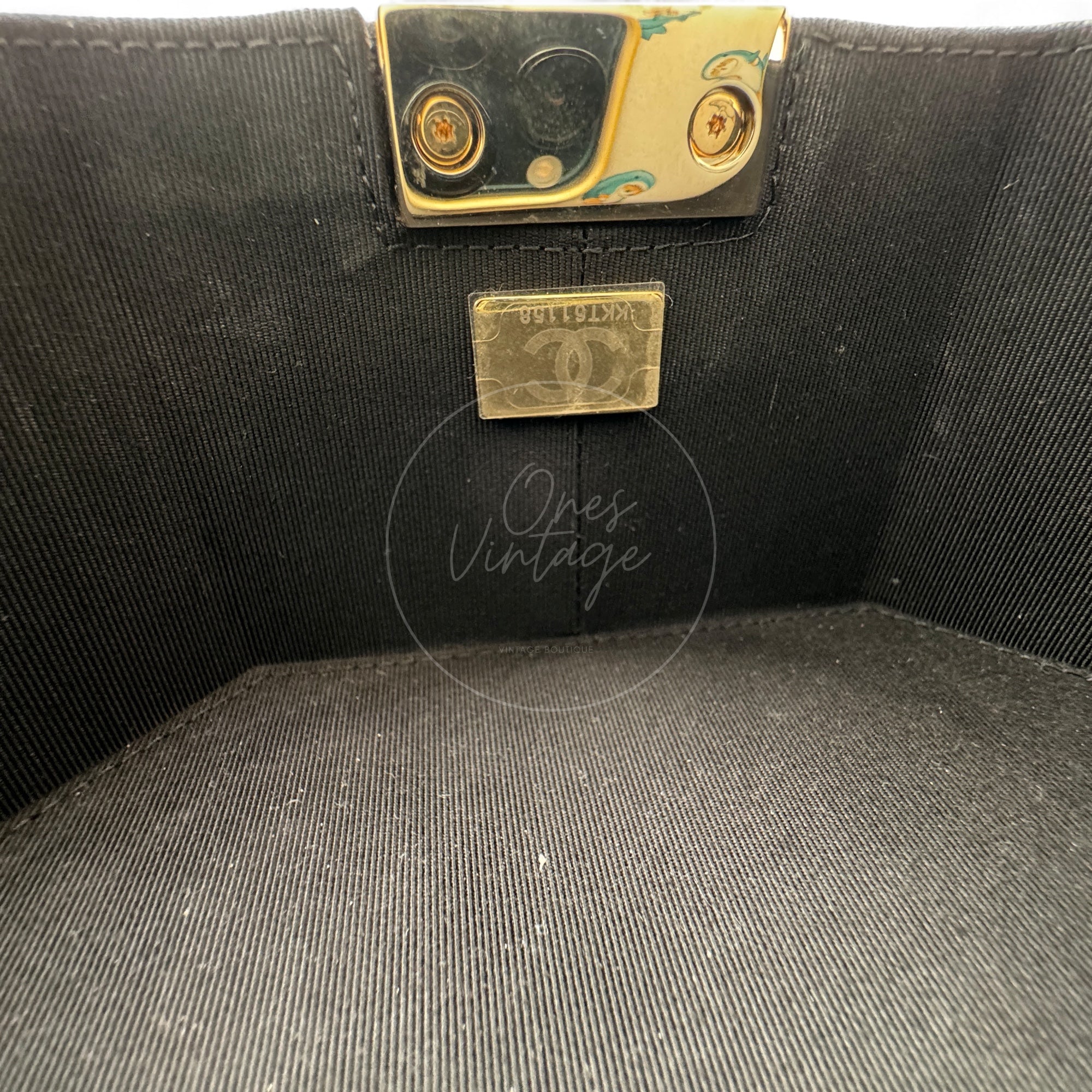 Chanel 2020s CC Vanity Handbag GHW Black