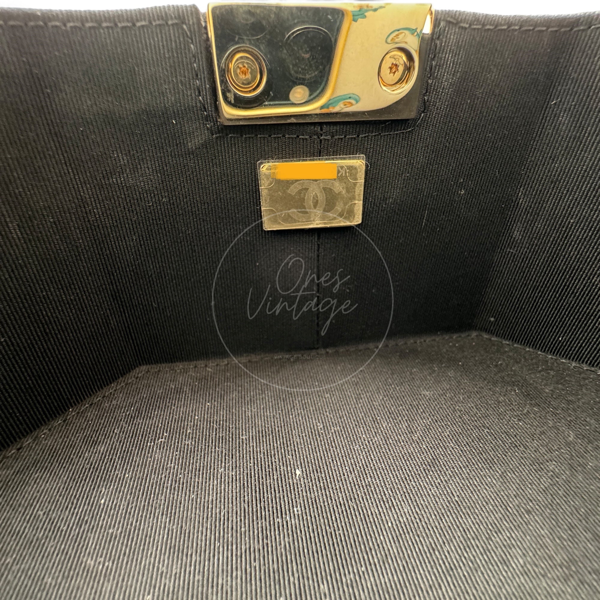Chanel 2020s CC Vanity Handbag GHW Black