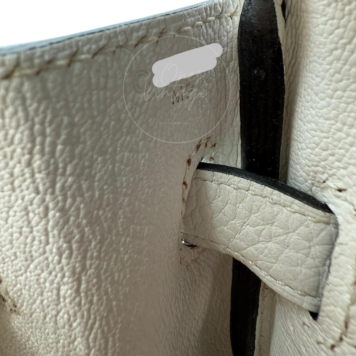 Hermes Birkin 30 HSS GHW Black and White Stamp C
