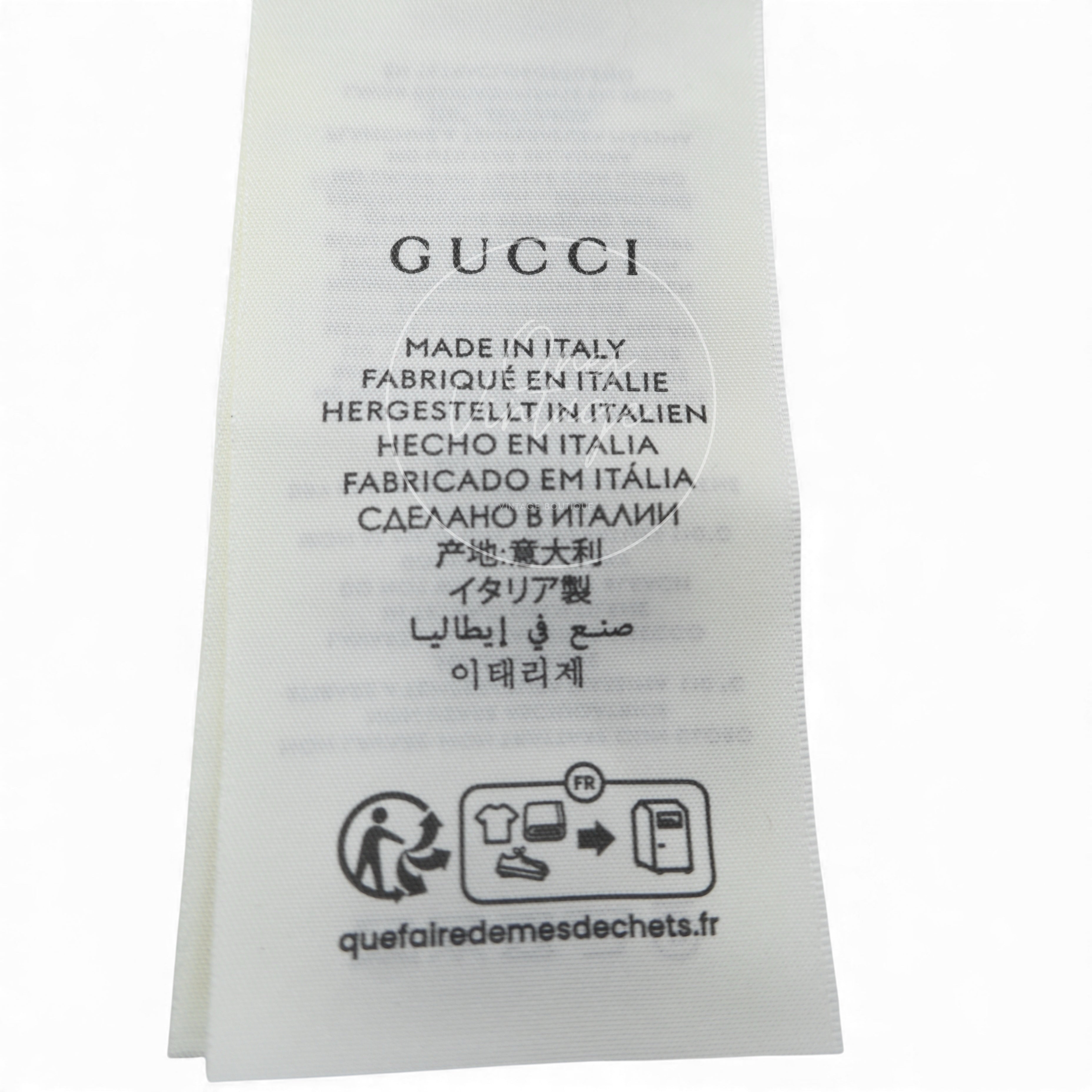 Gucci Grey GG Supreme Wool Scarf