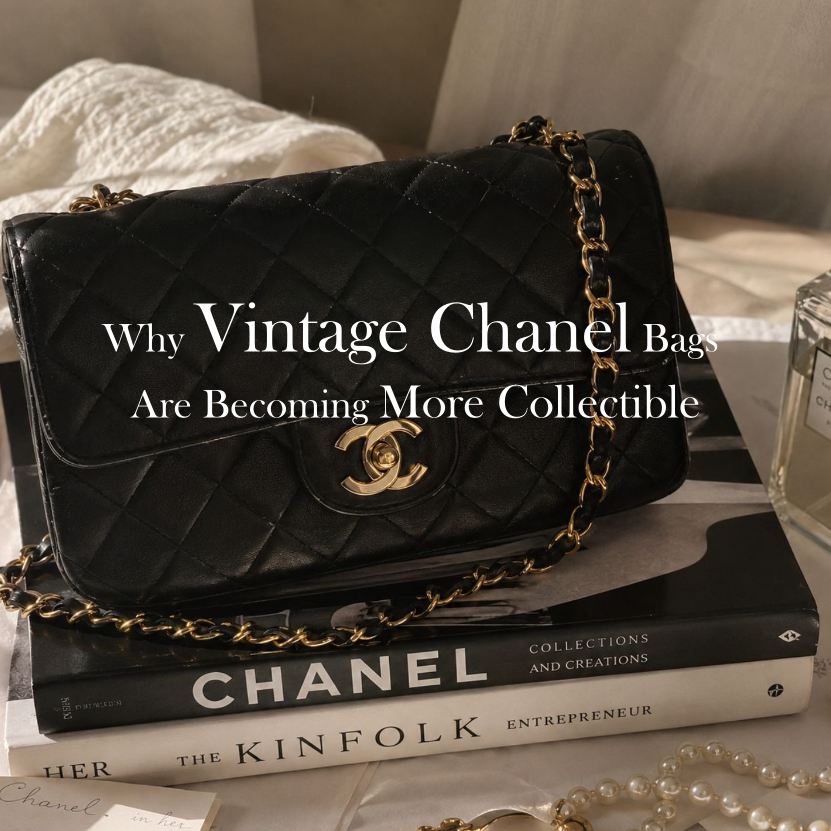 為什麼 Vintage Chanel 越來越值得收藏？收藏家正在關注的經典款式