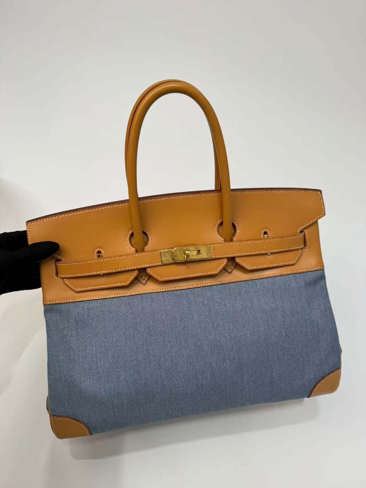 [Pre-owned]Hermes Birkin 35 Denim fabrics deposit link
