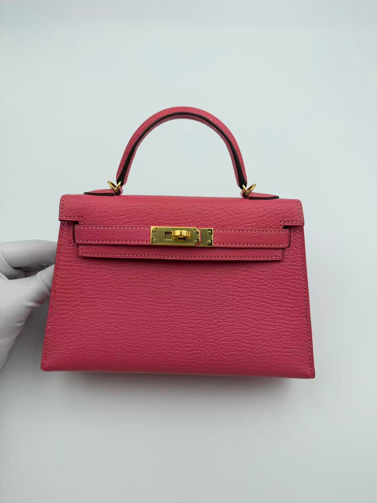 Hermes mini Kelly pink cherve stamp Y deposit link