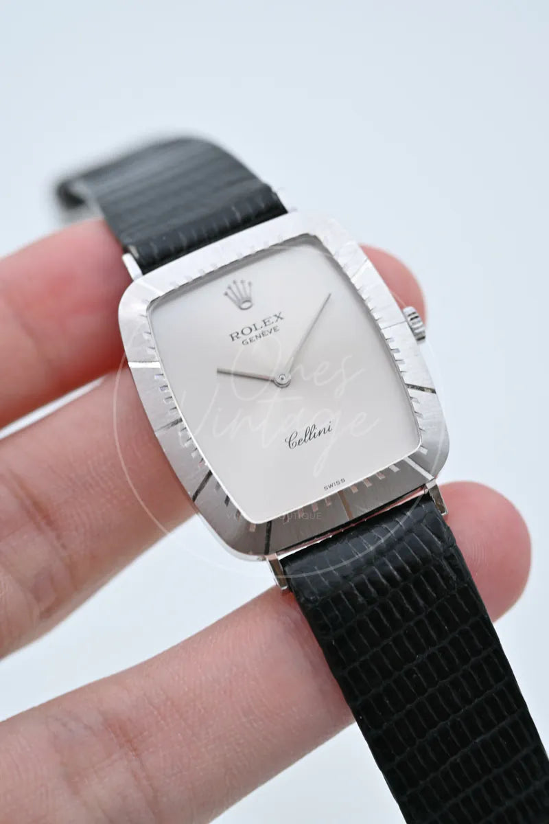 [Pre-owned] Rolex Cellini White Gold Dress Watch