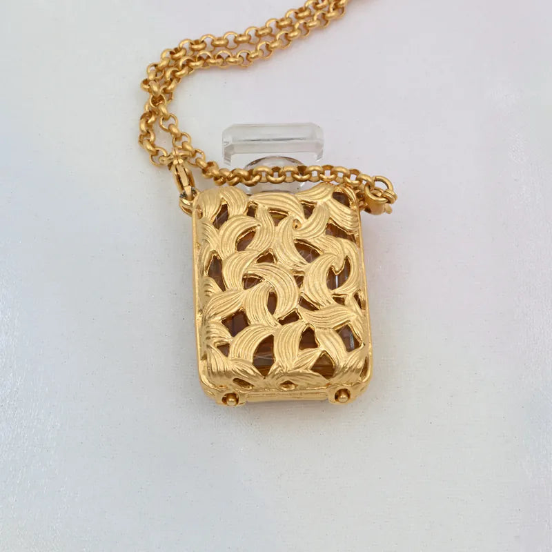 [Pre-owned] Chanel Perfume Bottle Necklace