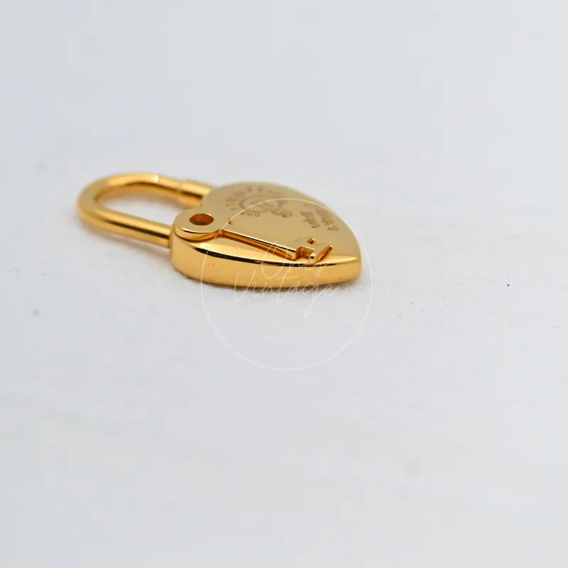 [Pre-owned] Hermes Année De La Fantaisie Cadena Gold Lock