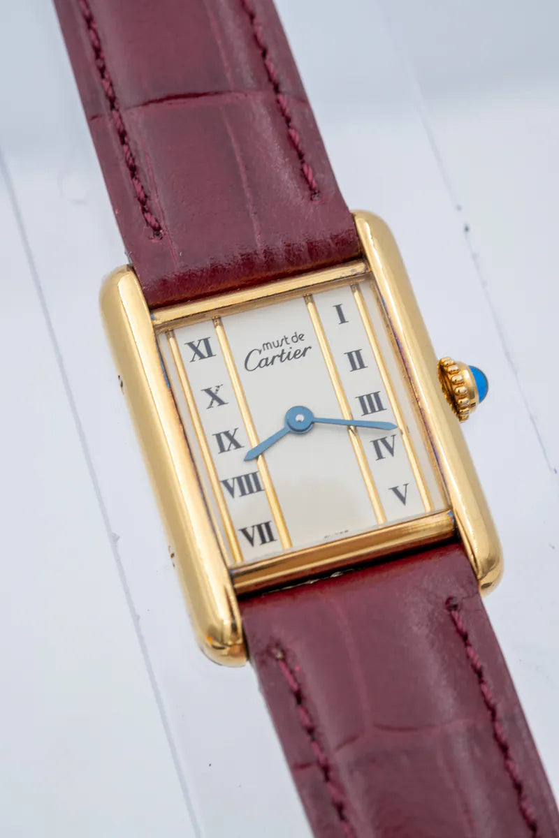 [Pre-owned] Cartier Must de Vermeil Tank