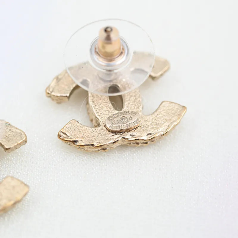 [Pre-owned] Chanel CC Logo Earrings