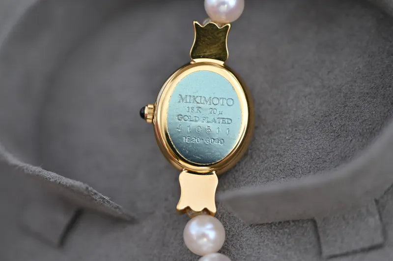 [Pre-owned] Mikimoto Pearl Bracelet Watch