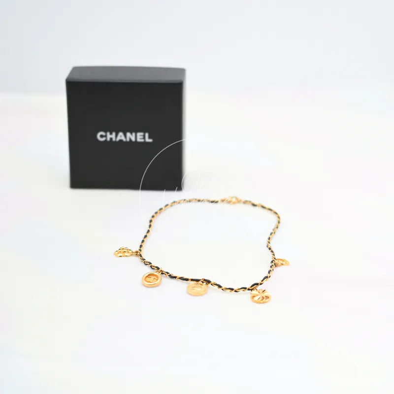 [Pre-owned] Chanel Vintage Medallions Gold Necklace