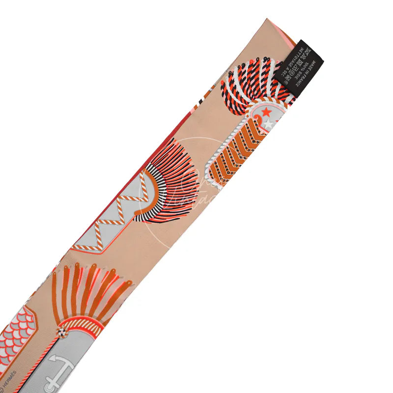 [Brand New]Hermes Orange Epaulettes de Gala Twilly