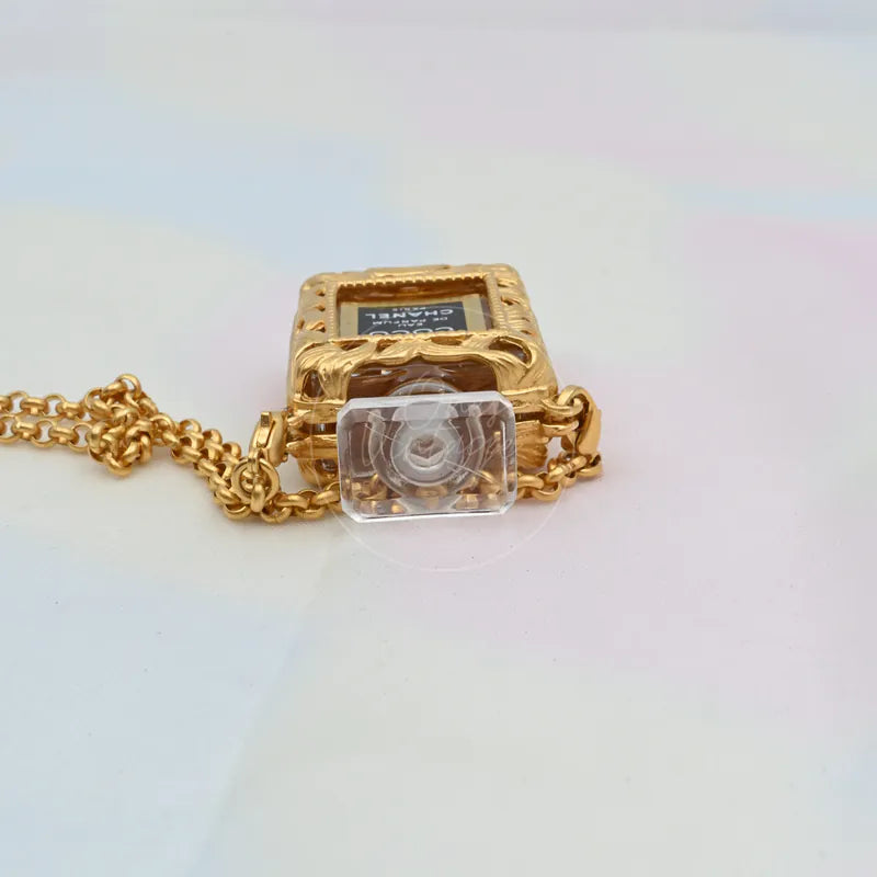 [Pre-owned] Chanel Perfume Bottle Necklace