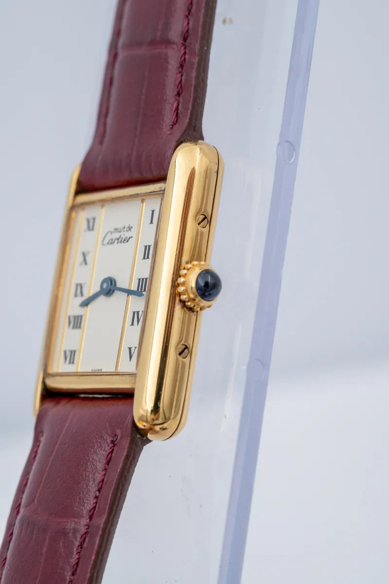 [Pre-owned] Cartier Must de Vermeil Tank