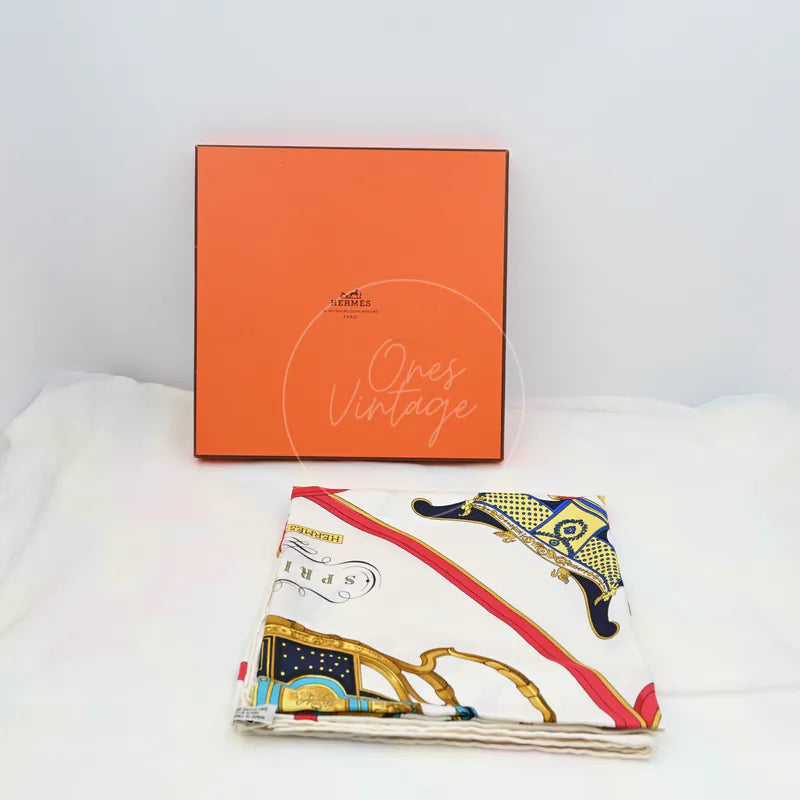 [Pre-owned] Hermes Springs Deals Scarf