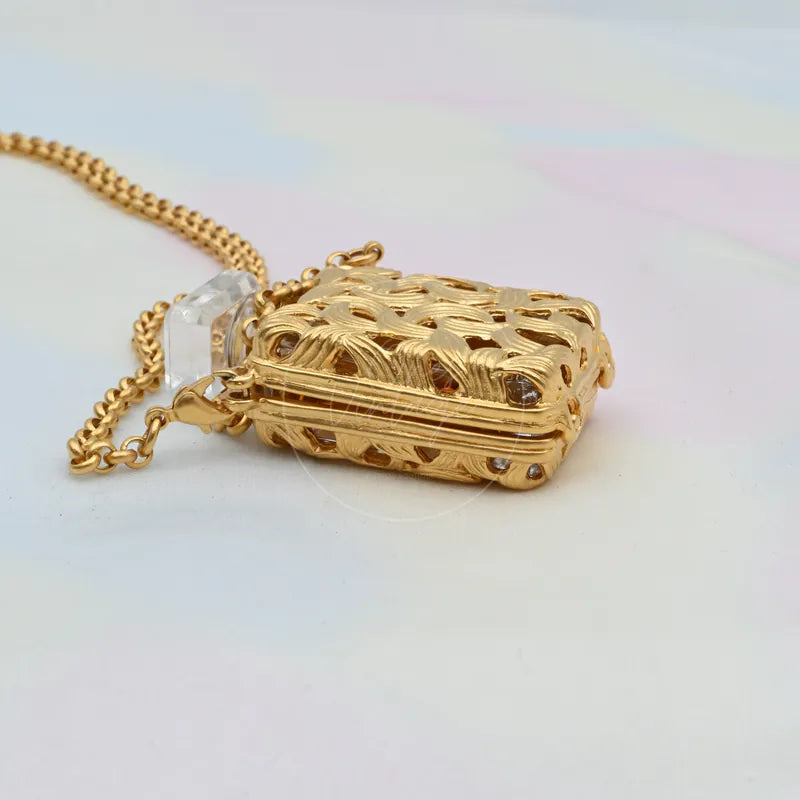 [Pre-owned] Chanel Perfume Bottle Necklace