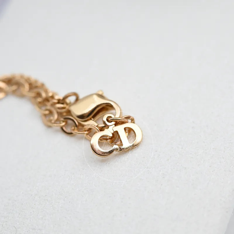 [Pre-owned] Dior Vintage Rhinestone Necklace