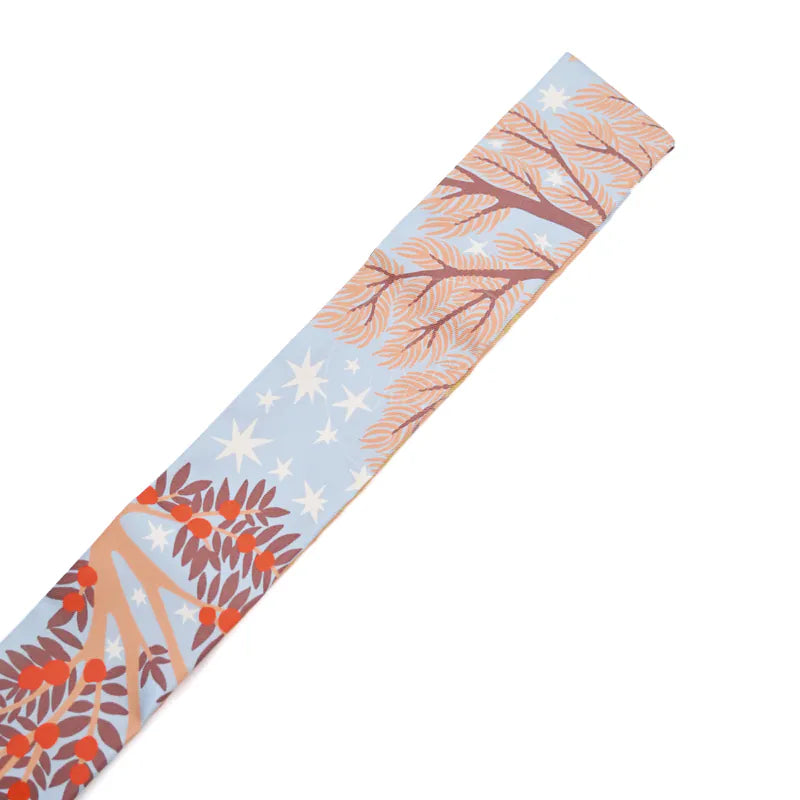 [Brand New]Hermes Sous le Charme d'Orphee Ciel Beige Rose Vermillon Twilly