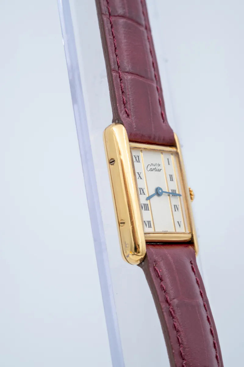 [Pre-owned] Cartier Must de Vermeil Tank