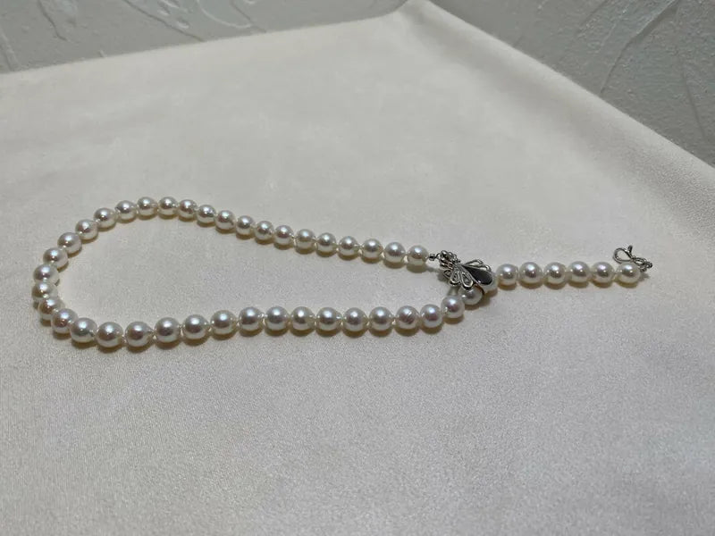 [Brand new] 3mm Akoya Pearl Necklace