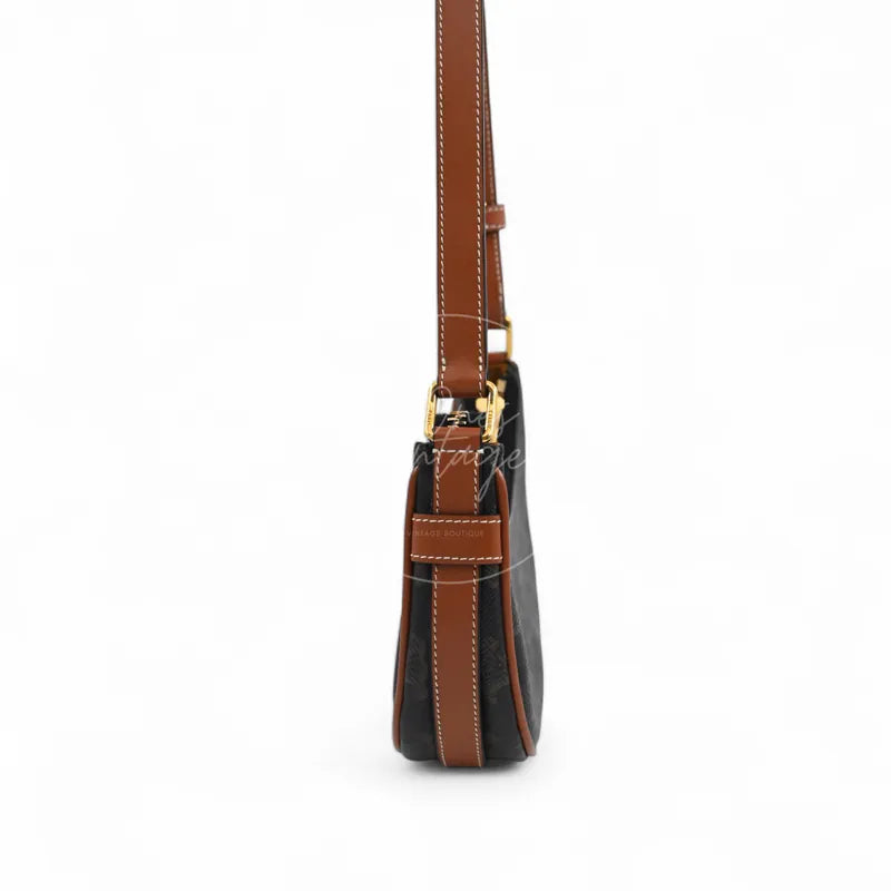 [Pre-owned] Celine Mini AVA Bag In Triomphe Canvas and Calfskin