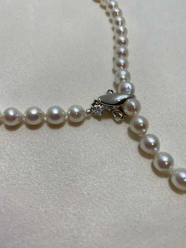 [Brand new] 3mm Akoya Pearl Necklace