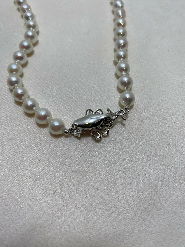 [Brand new] 3mm Akoya Pearl Necklace