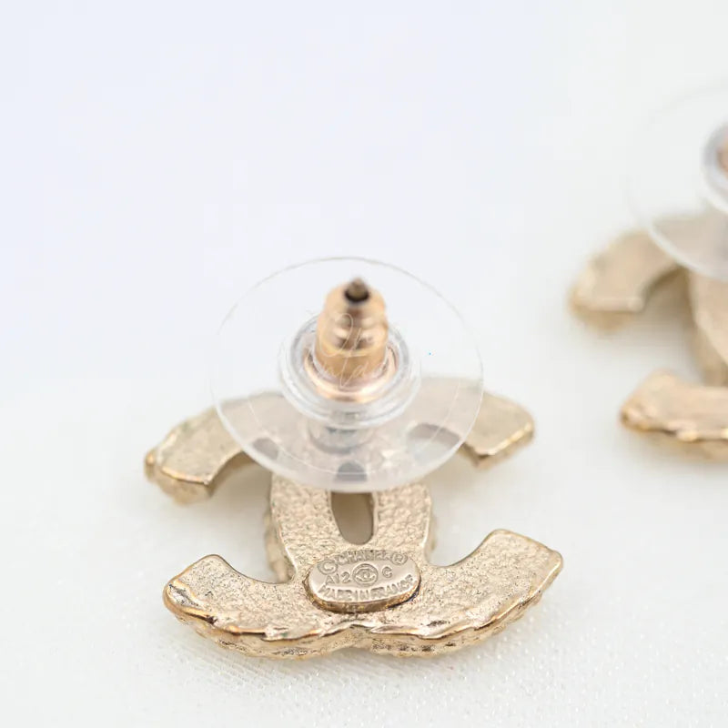 [Pre-owned] Chanel CC Logo Earrings