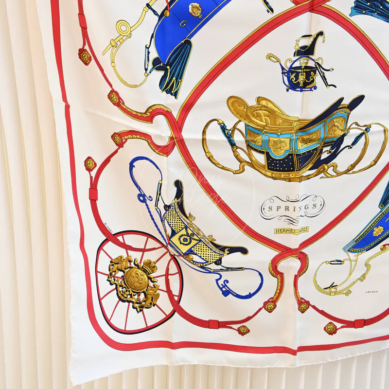 [Pre-owned] Hermes Springs Deals Scarf