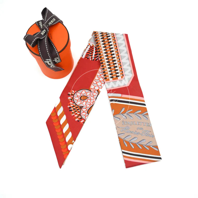 [Brand New]Hermes Orange Epaulettes de Gala Twilly